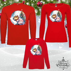 Забавен коледен комплект- Капибара