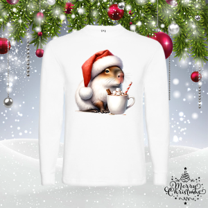 Мъжка коледна блуза - Капибара