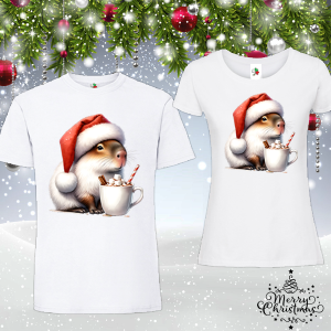 Забавен коледен комплект-  Капибара