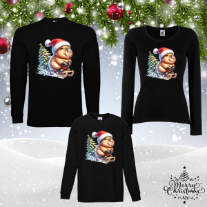 Забавен коледен комплект- Капибара