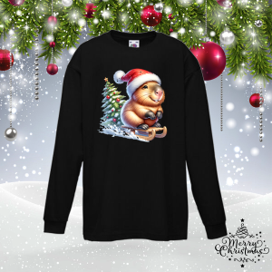 Детска коледна блуза - Капибара