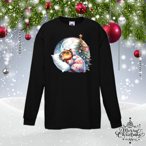 Детска коледна блуза - Капибара