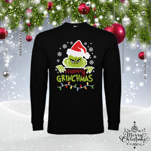Мъжка коледна блуза- Гринч