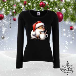 Забавна коледна блуза- Капибара