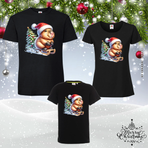 Забавен коледен комплект- Капибара