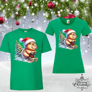 Забавен коледен комплект-  Капибара