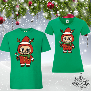 Забавен коледен комплект-  Лабубу