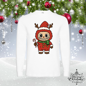 Мъжка коледна блуза - Лабубу