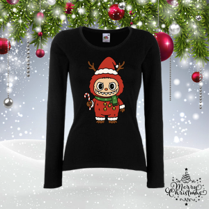 Забавна коледна блуза- Лабубу