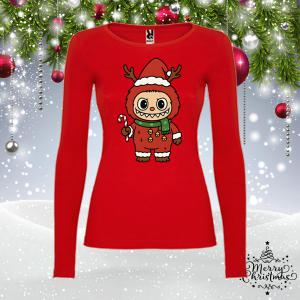 Забавна коледна блуза- Лабубу