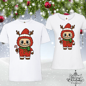 Забавен коледен комплект-  Лабубу