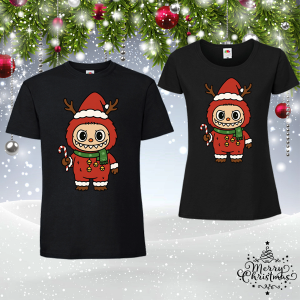 Забавен коледен комплект-  Лабубу