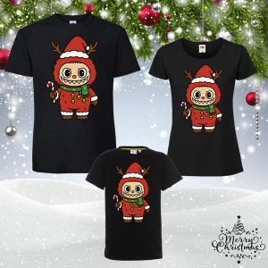 Забавен коледен комплект-  Лабубу