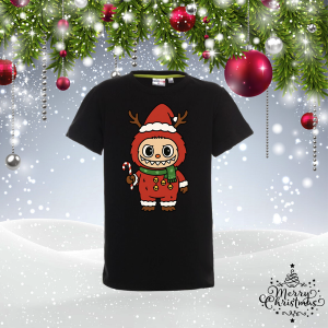 Детска коледна тениска- Лабубу