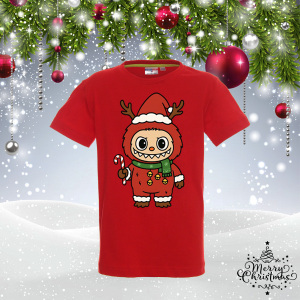 Детска коледна тениска- Лабубу