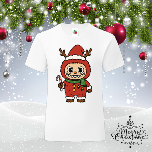 Забавна коледна тениска- Лабубу