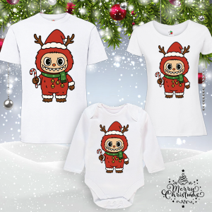 Забавен коледен комплект- Лабубу