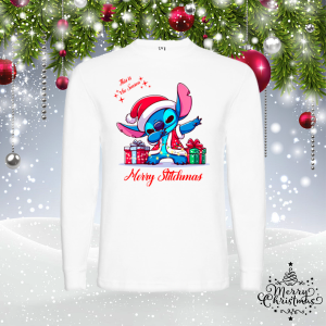 Мъжка коледна блуза - Стич