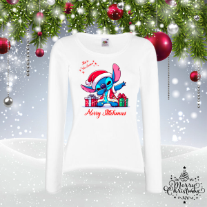Забавна коледна блуза- Стич