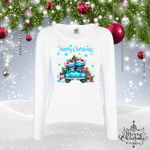 Забавна коледна блуза- Стич