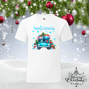 Забавна коледна тениска- Стич