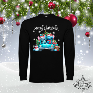 Мъжка коледна блуза - Стич