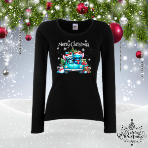 Забавна коледна блуза- Стич