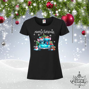 Забавна коледна тениска- Стич