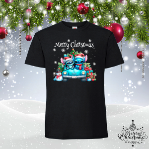 Забавна коледна тениска- Стич