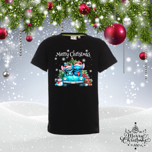 Детска коледна тениска- Стич