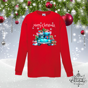 Детска коледна блуза - Стич