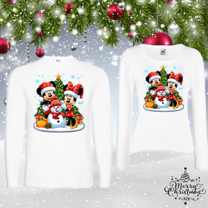 Коледен комплект- Мики и Мини Маус