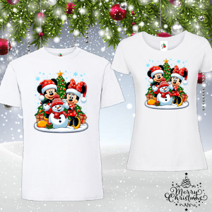 Коледен комплект- Мики и Мини Маус