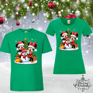 Коледен комплект- Мики и Мини Маус