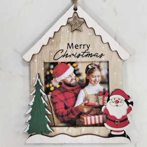 Декорация за елха - Къщичка