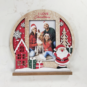 Коледна рамка за снимки - голяма