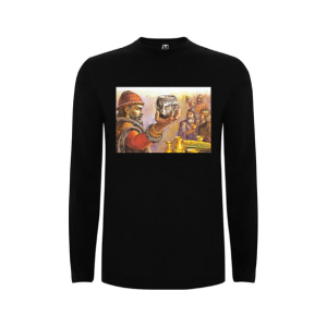 Черна  детска блуза- Хан Крум 