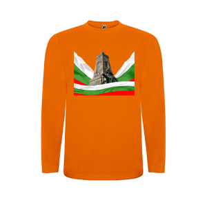 Оранжева  детска блуза - Шипка