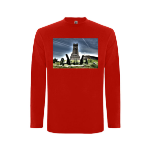 Червена  детска блуза- Шипка