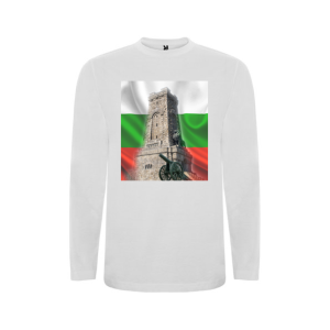 Бяла детска блуза- Шипка