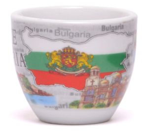 Сувенирна чаша за кафе България