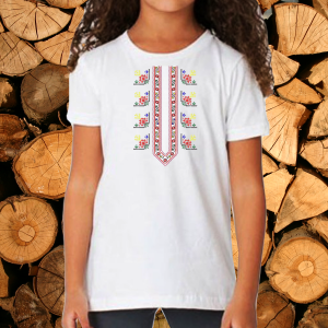 Детска тениска с мотиви на шевици.