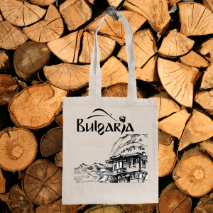 Чанта органичен памук - Лице от цветя