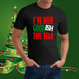 Коледна забавна тениска