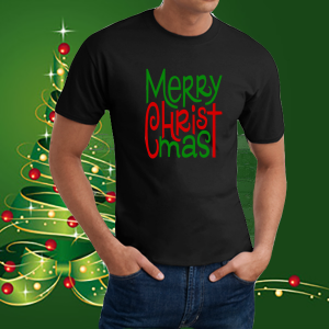 Коледна забавна тениска