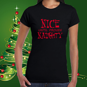 Коледна забавна тениска