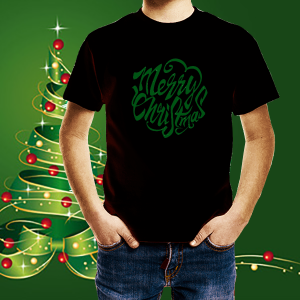 Детска коледна тениска Merry Christmas