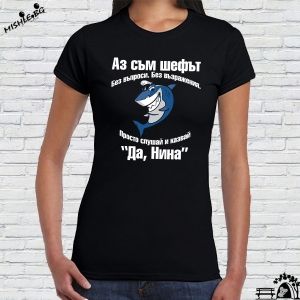 Аз съм шефът Нина