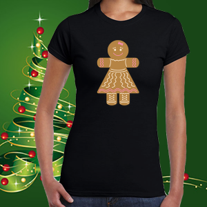 Коледна забавна тениска