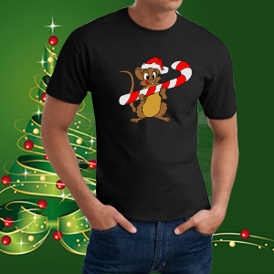 Коледна забавна тениска